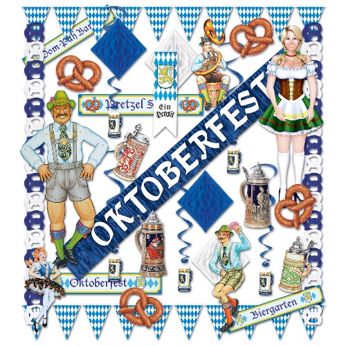 Oktoberfest Decoration Pack Standard Novelties Parties